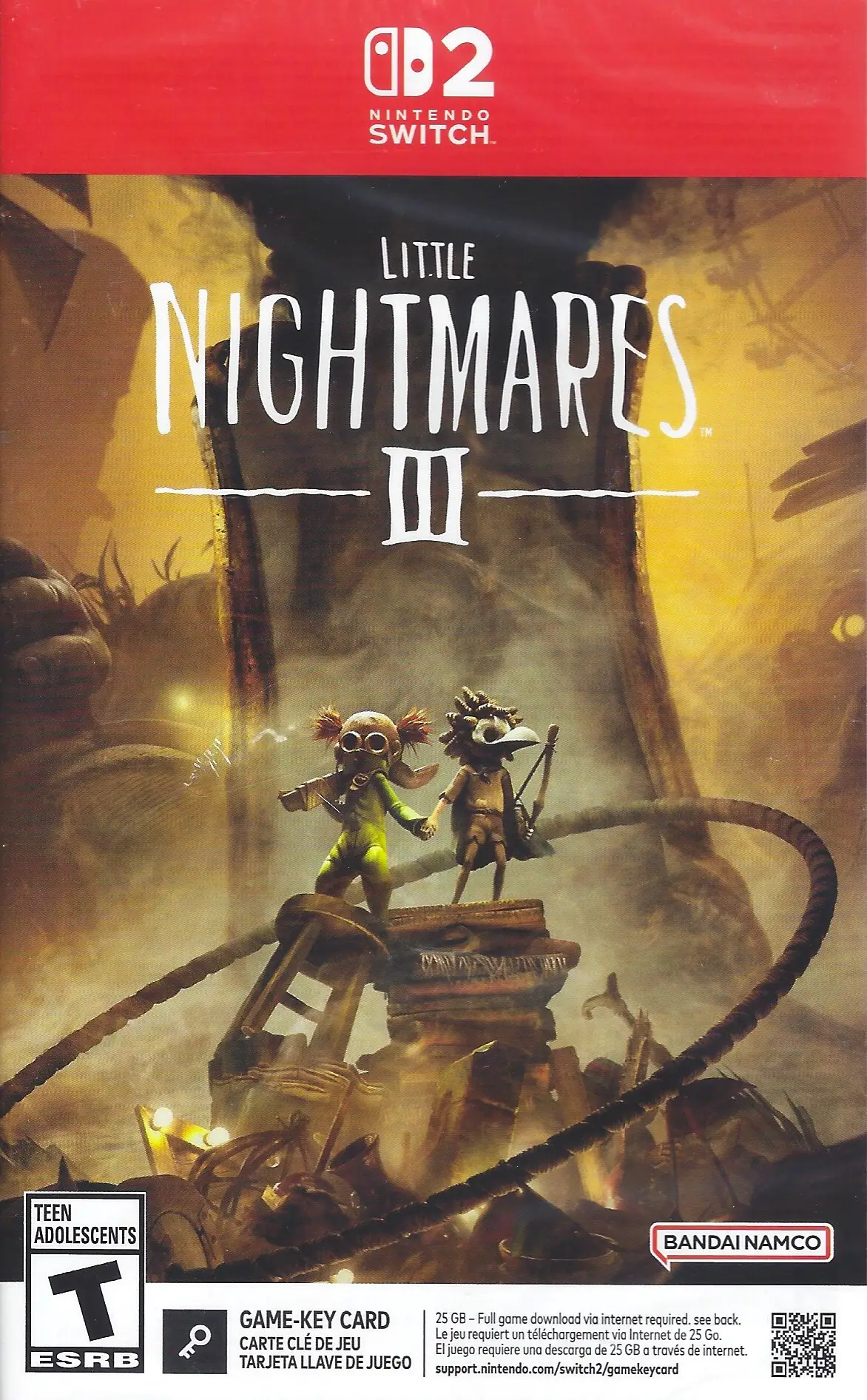 Capa de Little Nightmares III [Key Card]