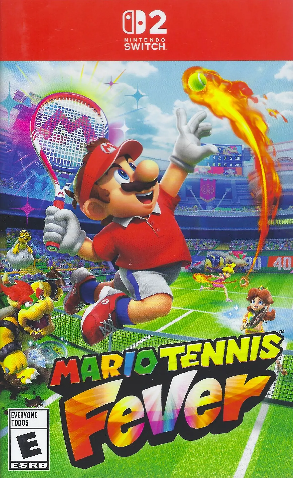 Capa de Mario Tennis Fever