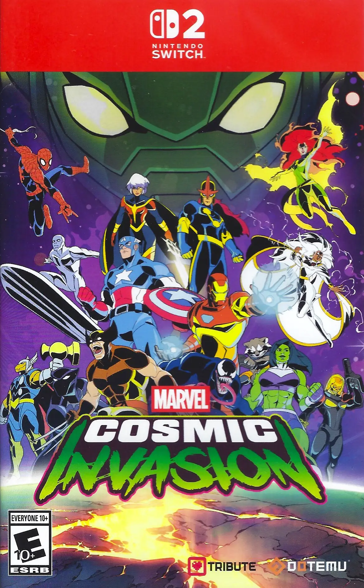 Capa de Marvel Cosmic Invasion