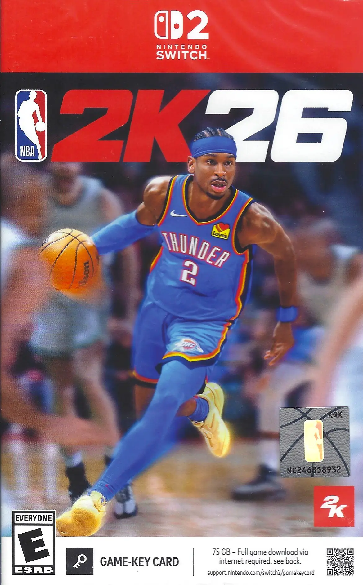 Capa de NBA 2K26 [Key Card]