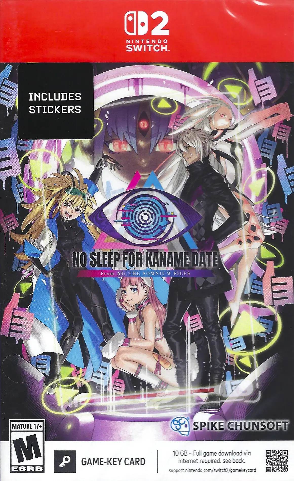 Capa de No Sleep For Kaname Date - From AI: THE SOMNIUM FILES [Key Card]