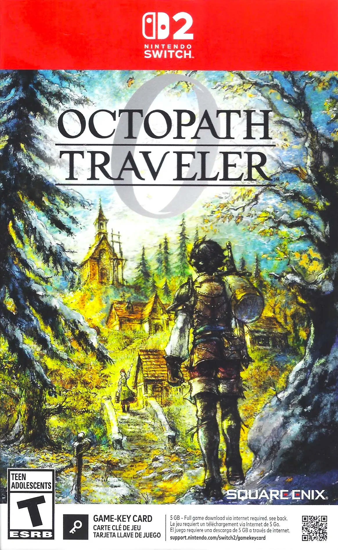 Capa de Octopath Traveler 0 [Key Card]