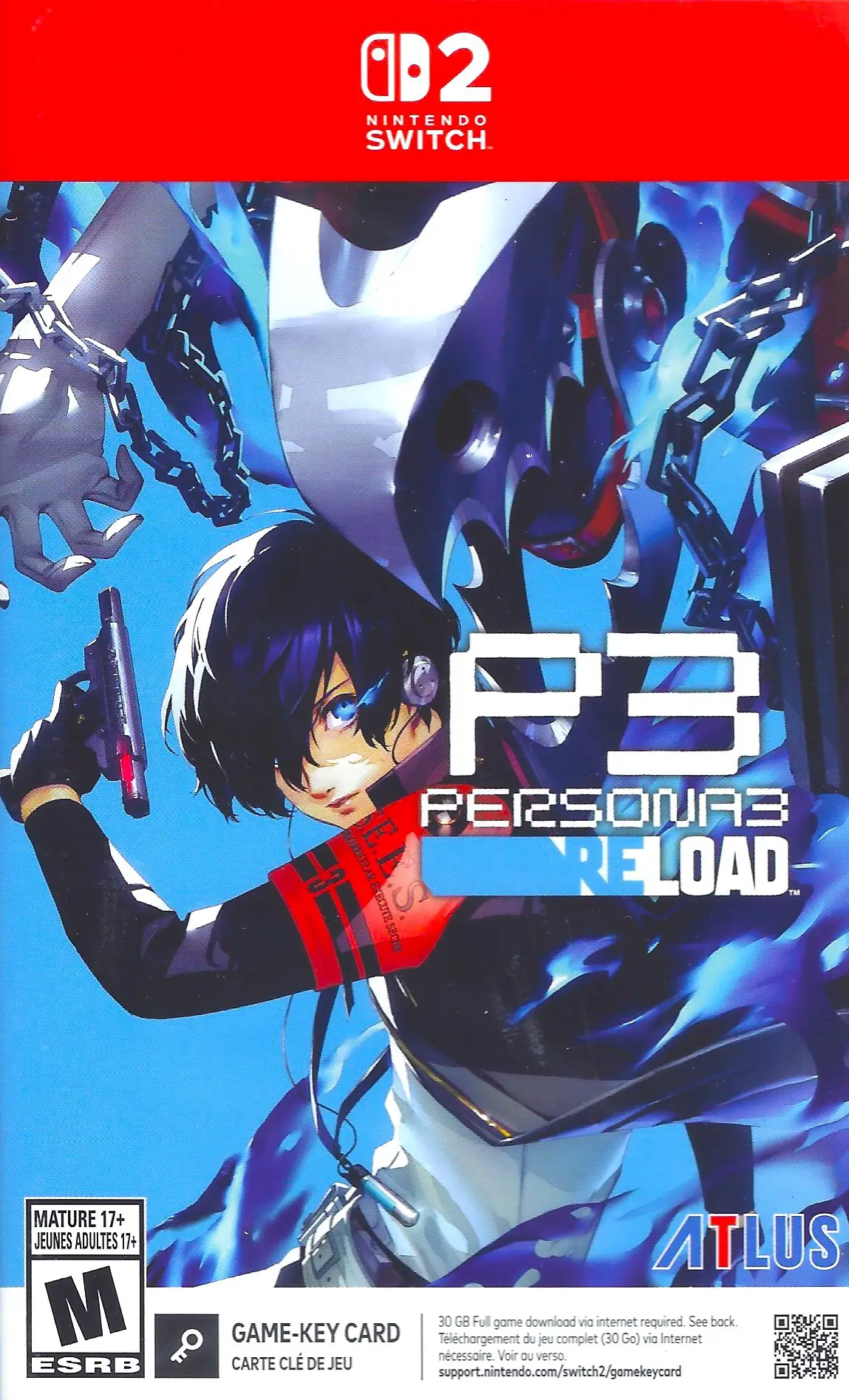Capa de Persona 3 Reload [Key Card]