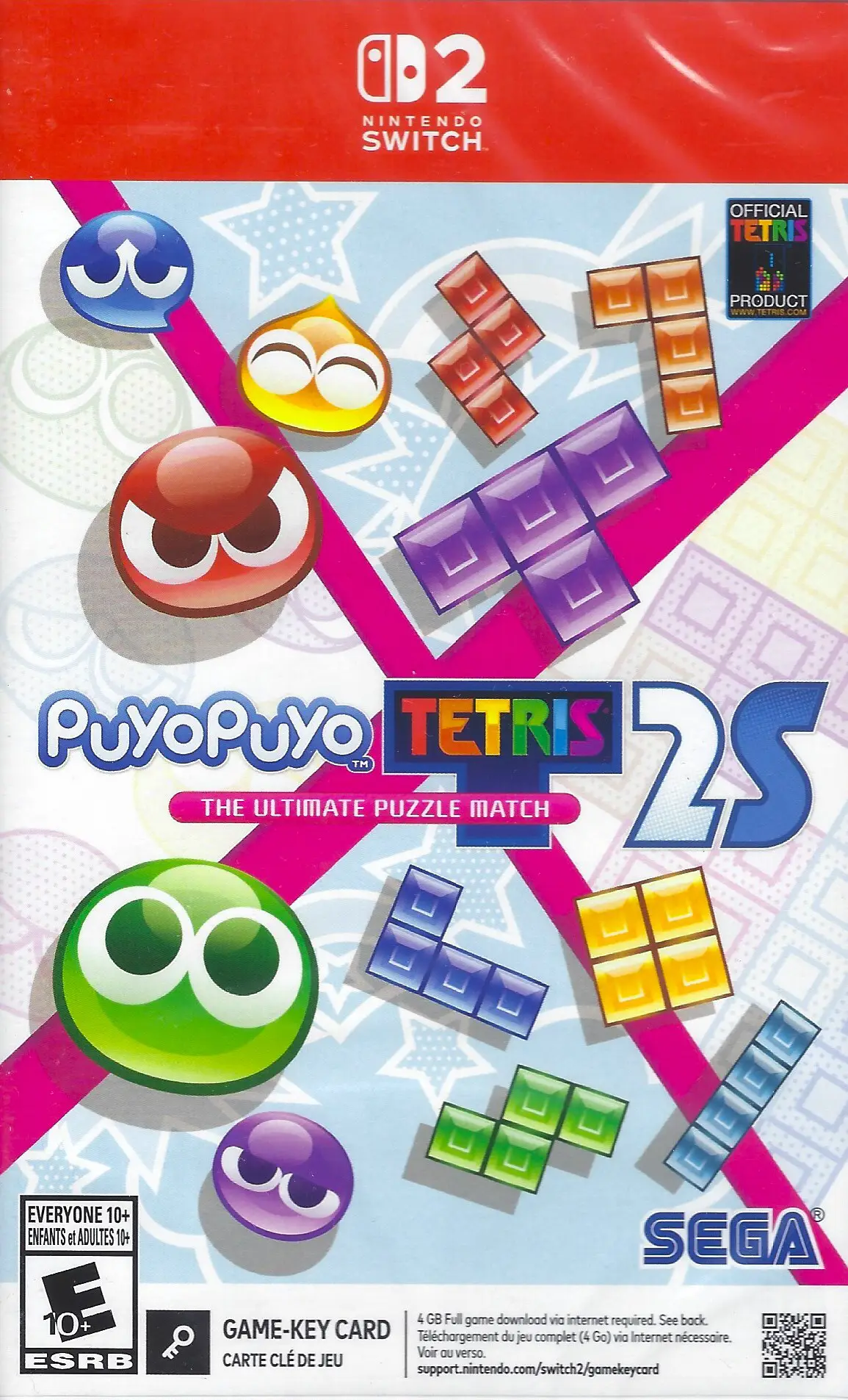 Capa de Puyo Puyo Tetris 2S [Key Card]