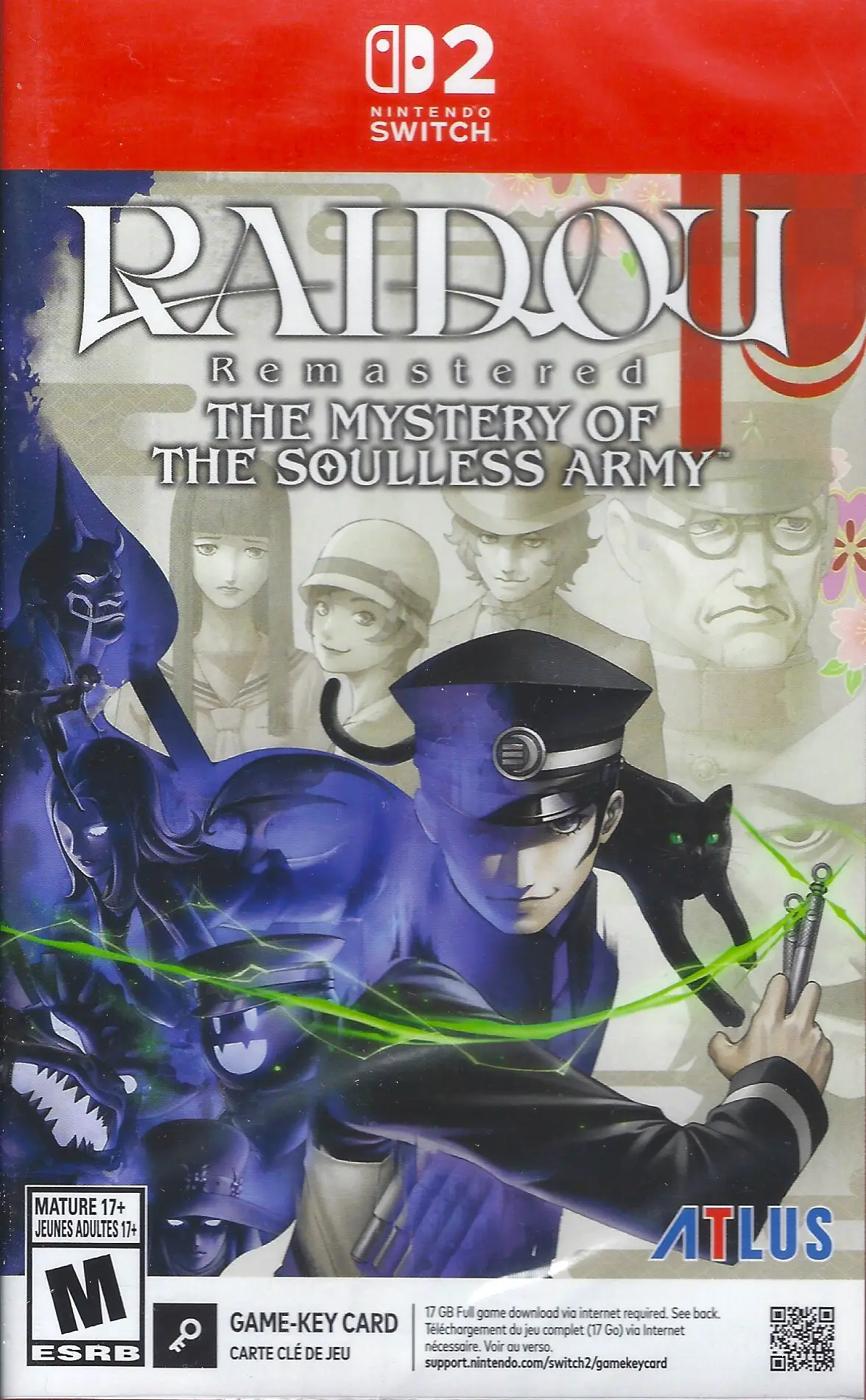 Capa de RAIDOU Remastered: The Mystery of the Soulless Army [Key Card]