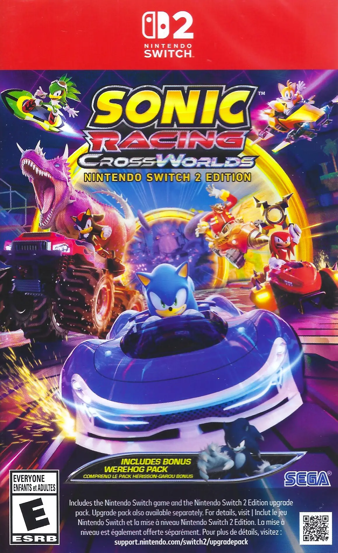 Capa de Sonic Racing: CrossWorlds [Amazon Exclusive]