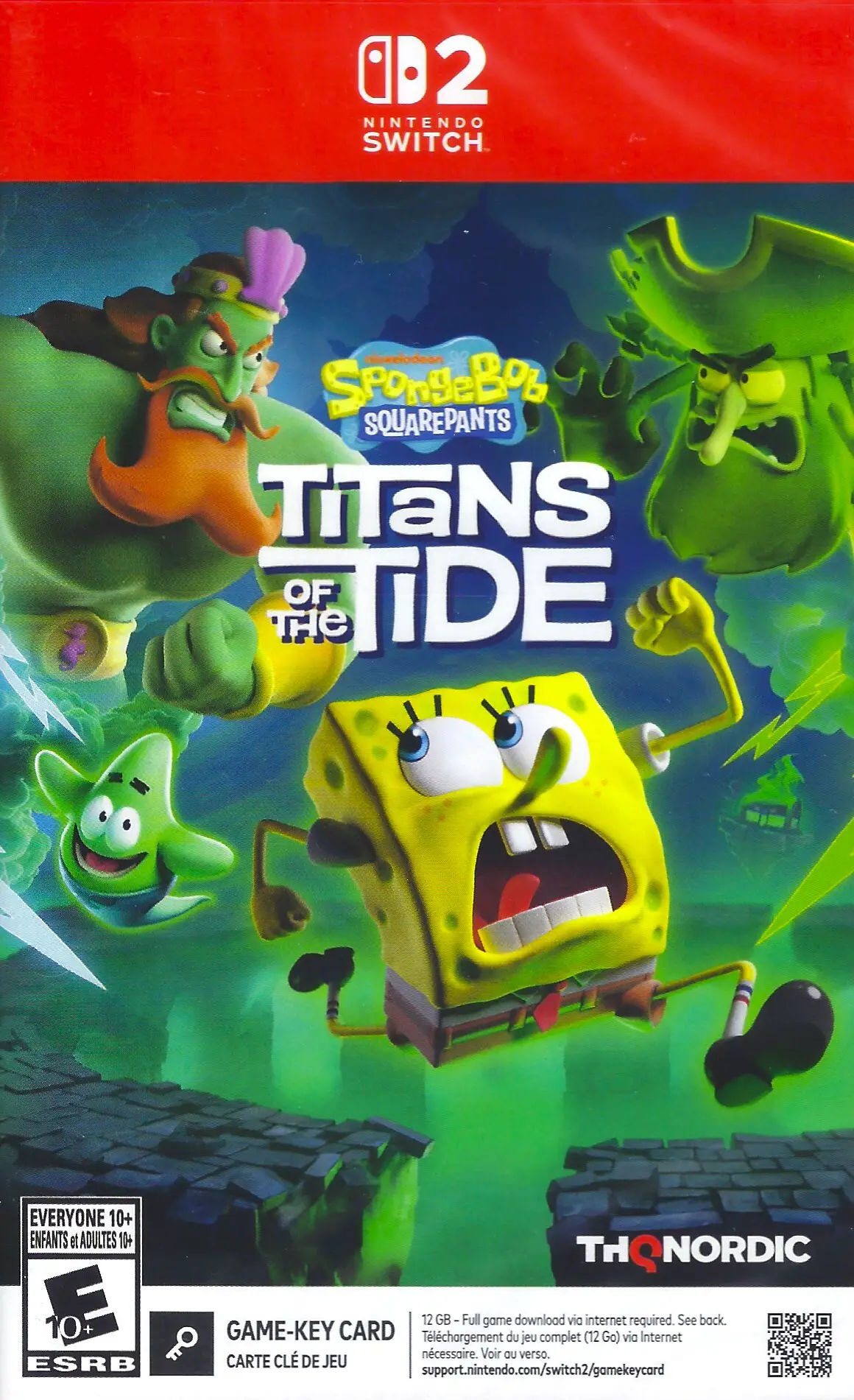 Capa de SpongeBob SquarePants: Titans Of The Tide [Key Card]