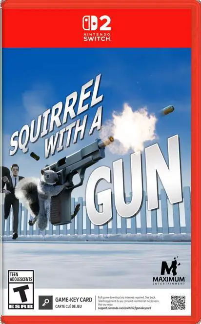 Capa de Squirrel With A Gun [Key Card]