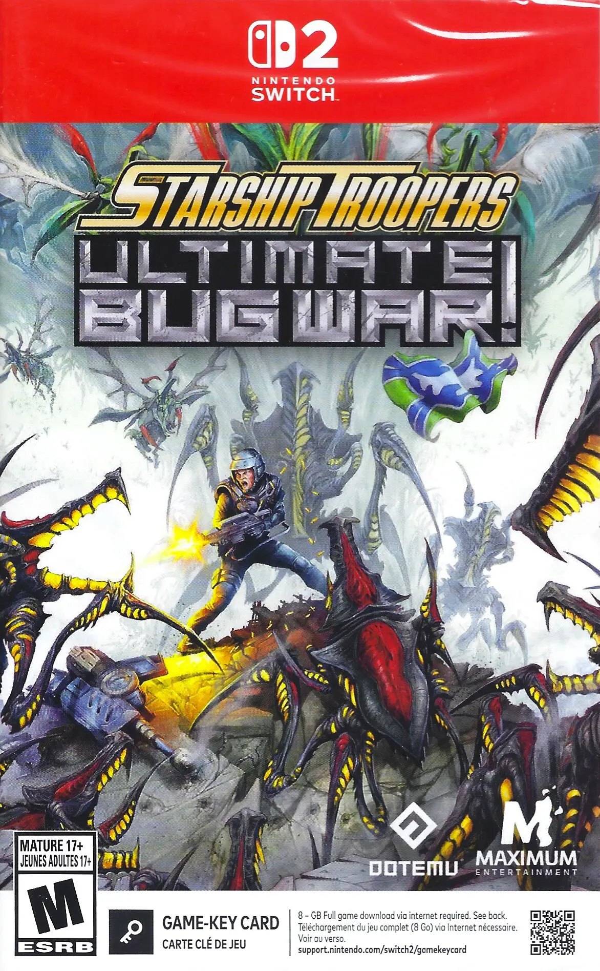 Capa de Starship Troopers: Ultimate Bug War! [Key Card]