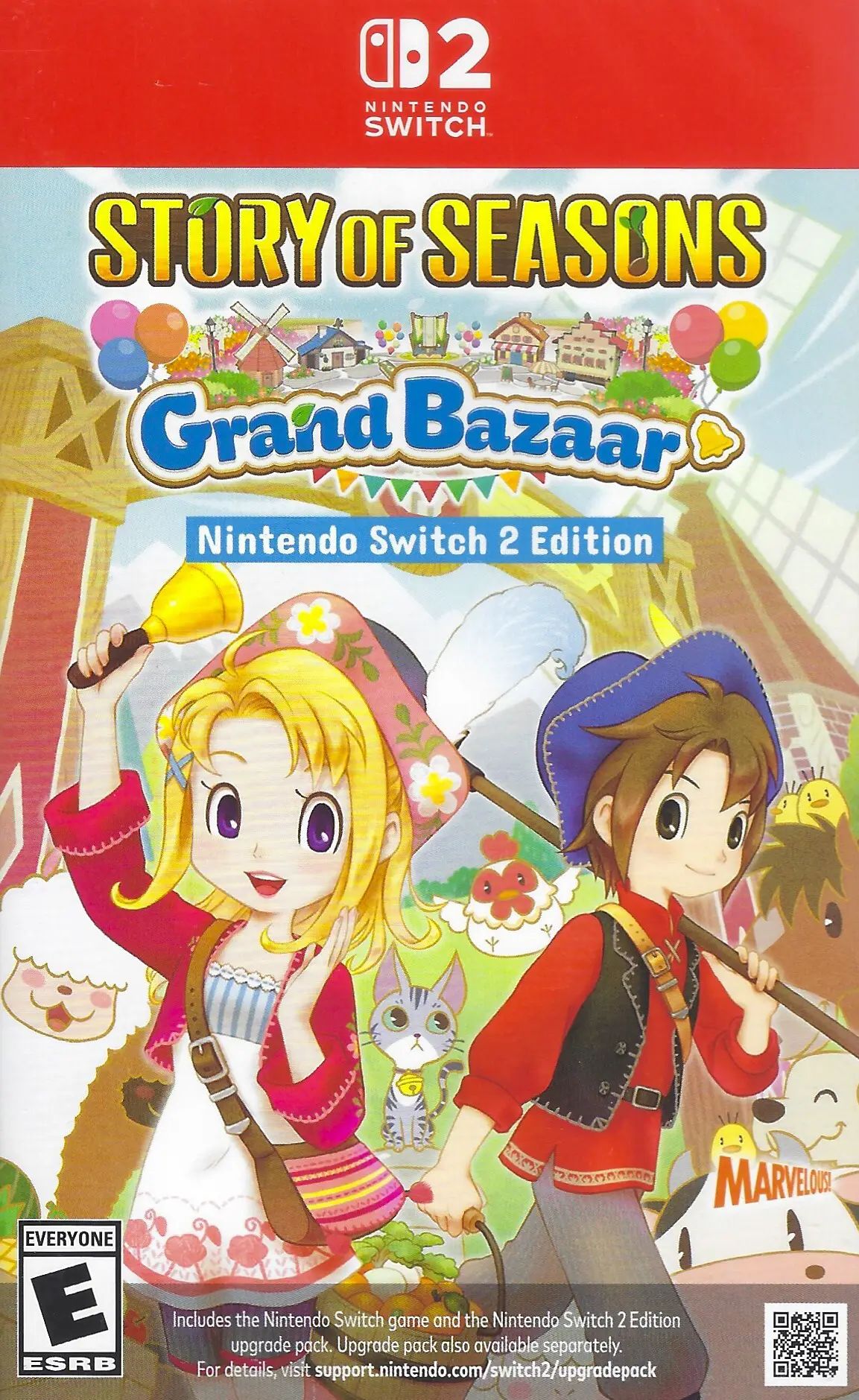 Capa de Story of Seasons: Grand Bazaar
