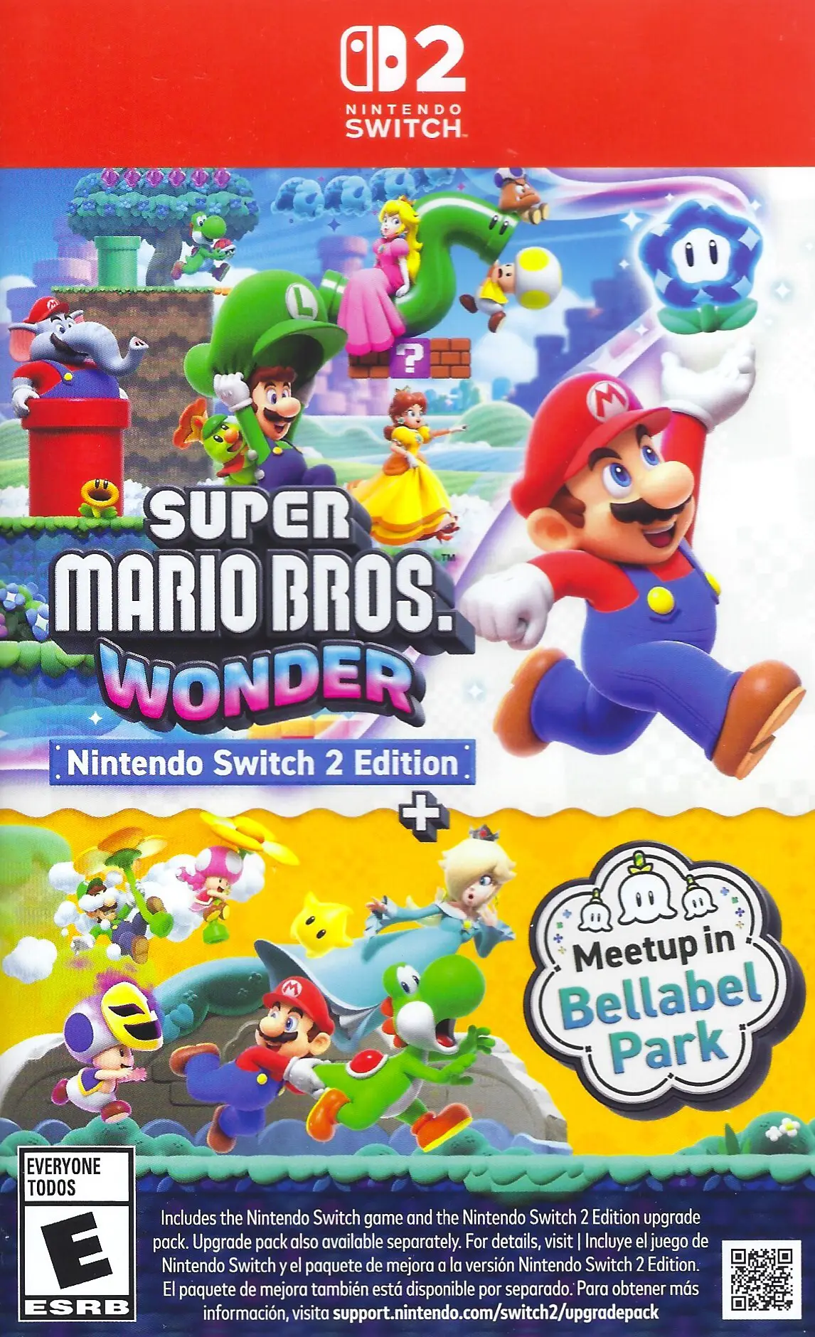 Capa de Super Mario Bros. Wonder + Meetup in Bellabel Park
