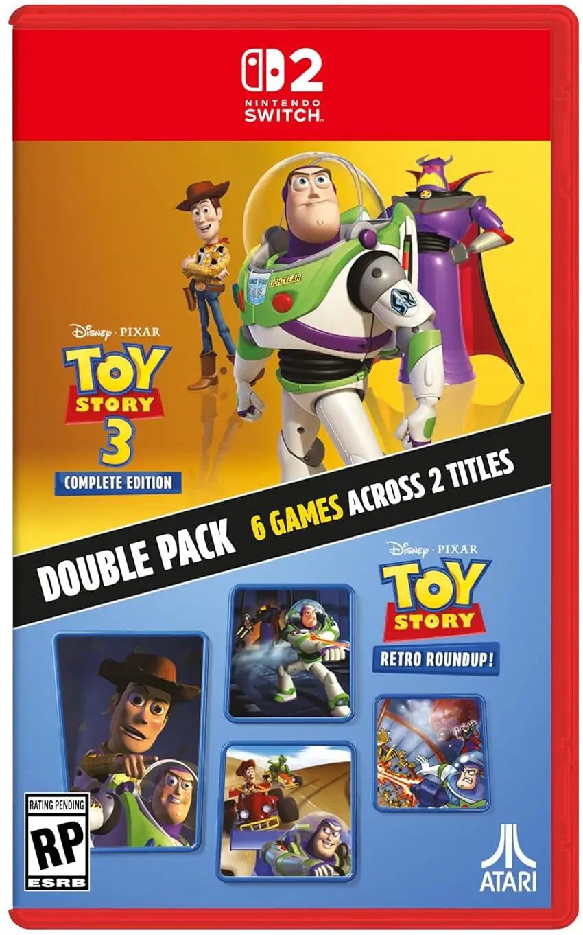 Capa de Toy Story: Retro Roundup! + Toy Story 3 Complete Edition Double Pack