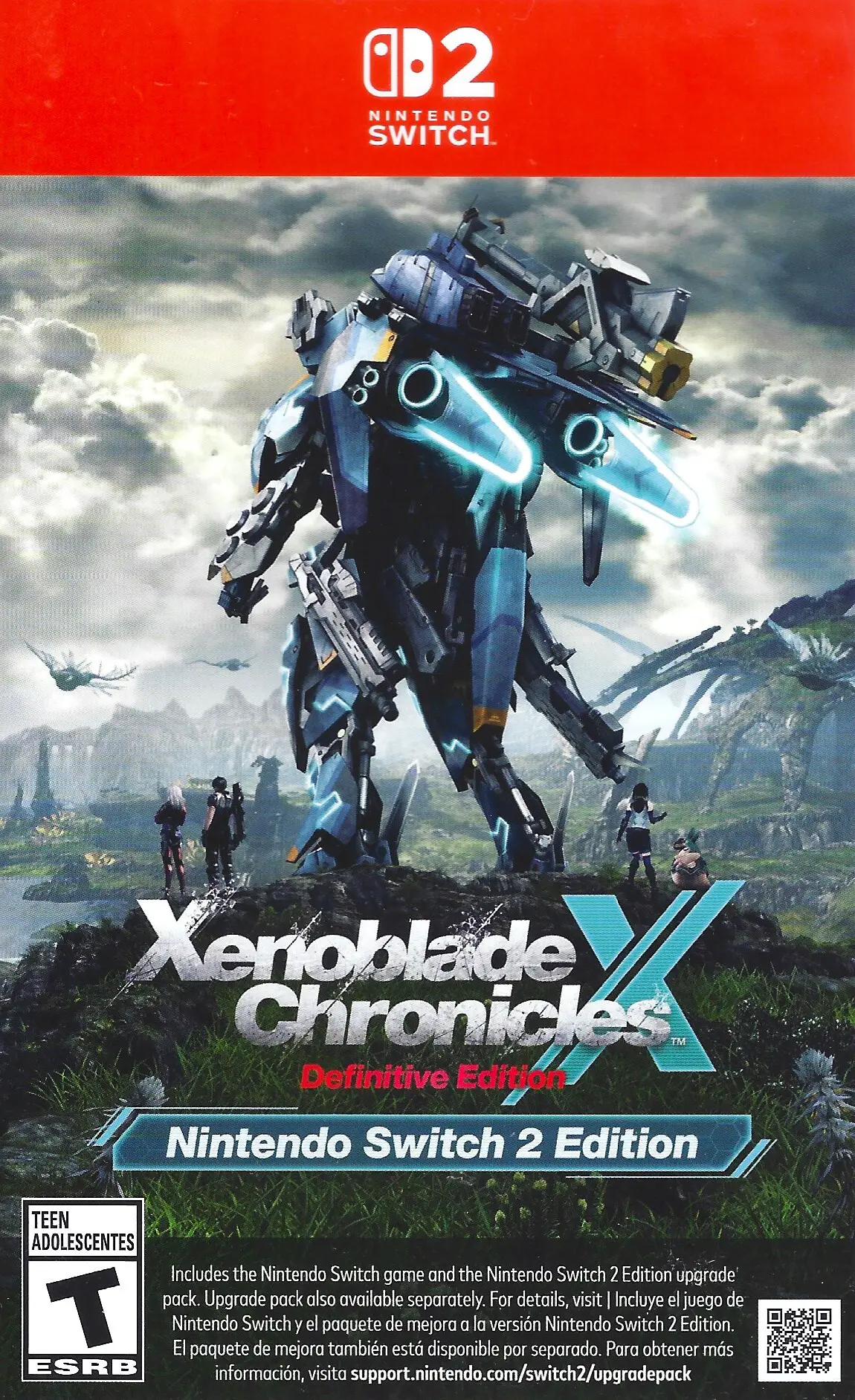 Capa de Xenoblade Chronicles X [Definitive Edition]