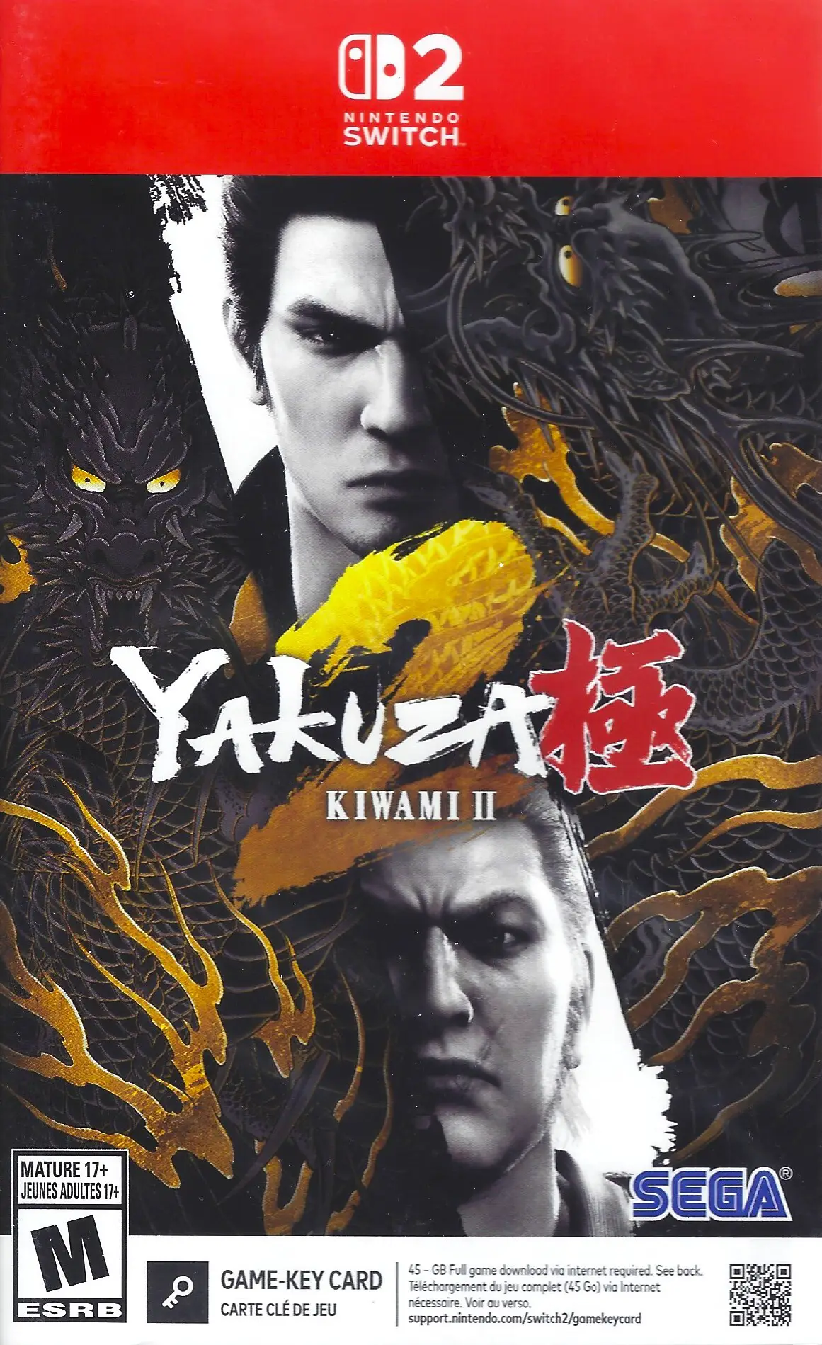 Capa de Yakuza Kiwami II [Key Card]