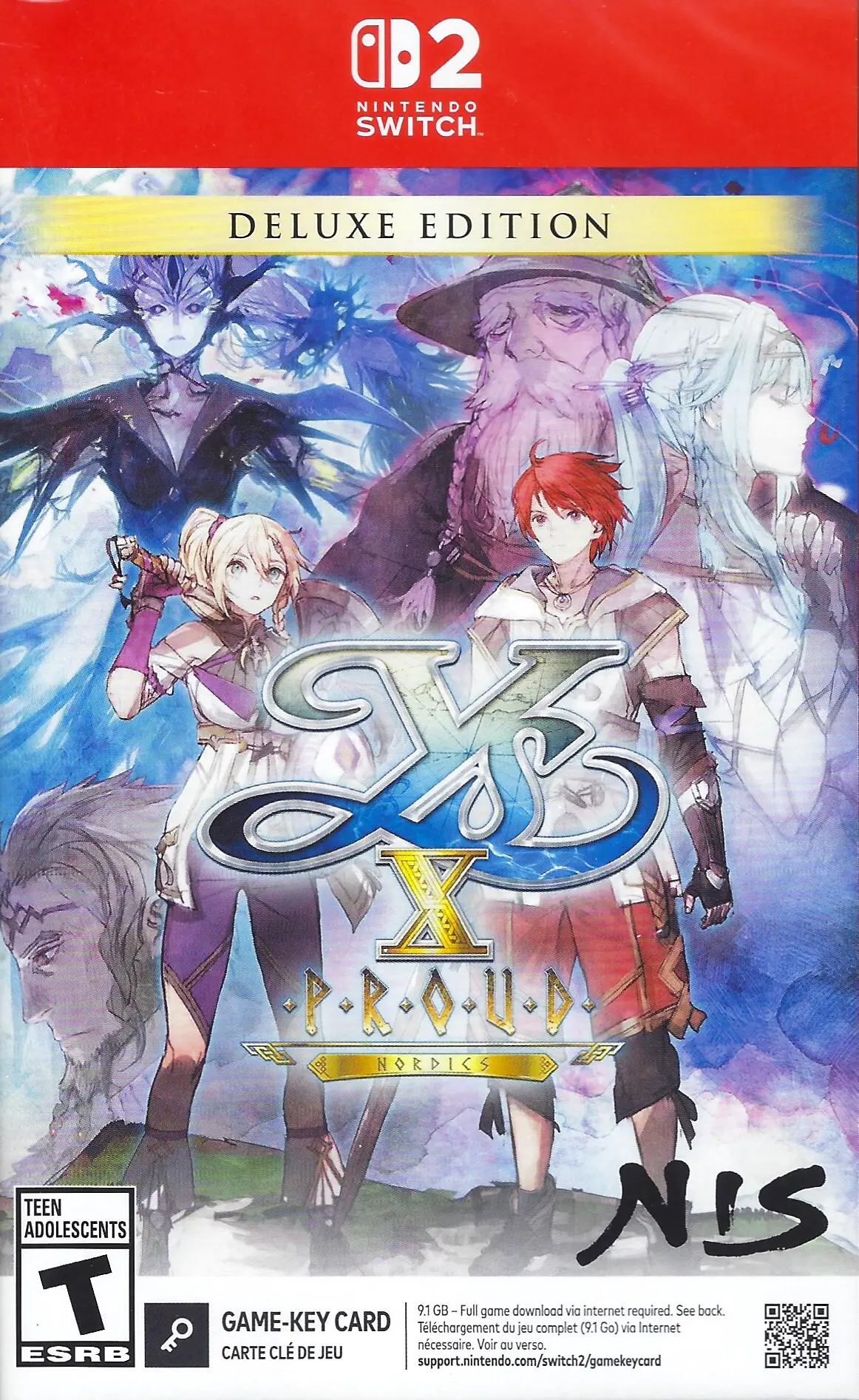 Capa de Ys X: Proud Nordics [Deluxe Edition] [Key Card]