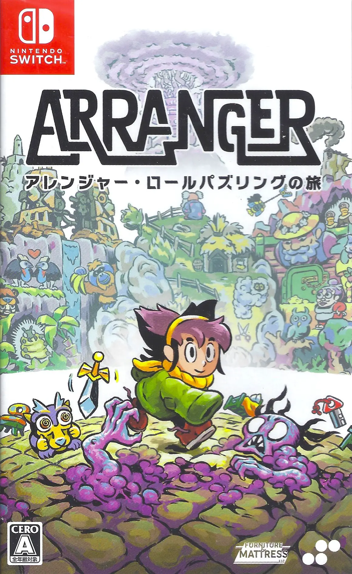Capa de Arranger: A Role-Puzzling Adventure