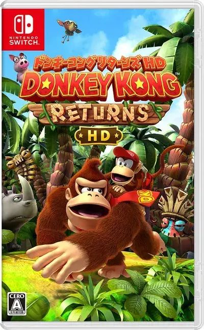 Capa de Donkey Kong Country Returns HD