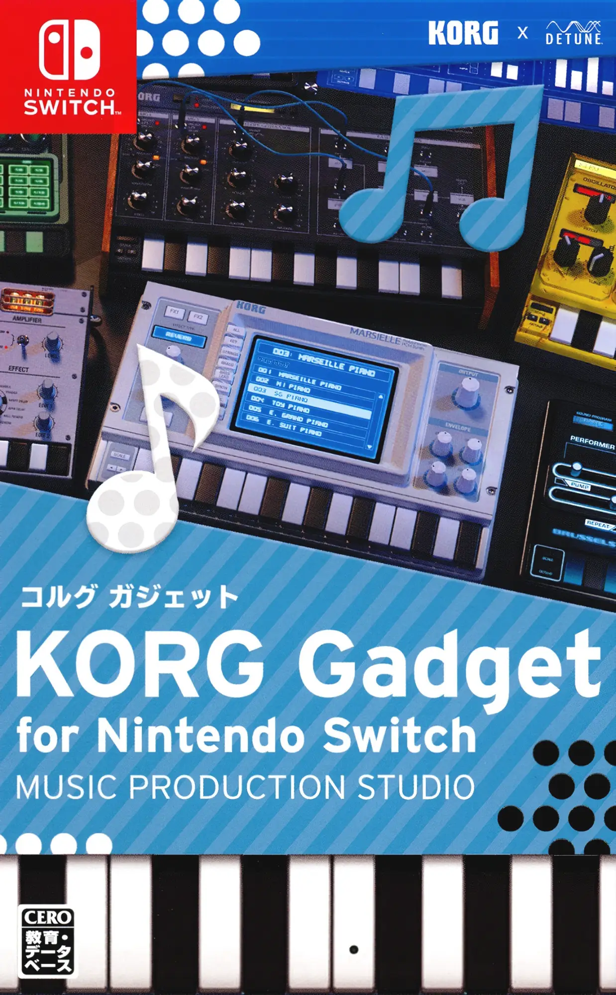 Capa de KORG Gadget for Nintendo Switch