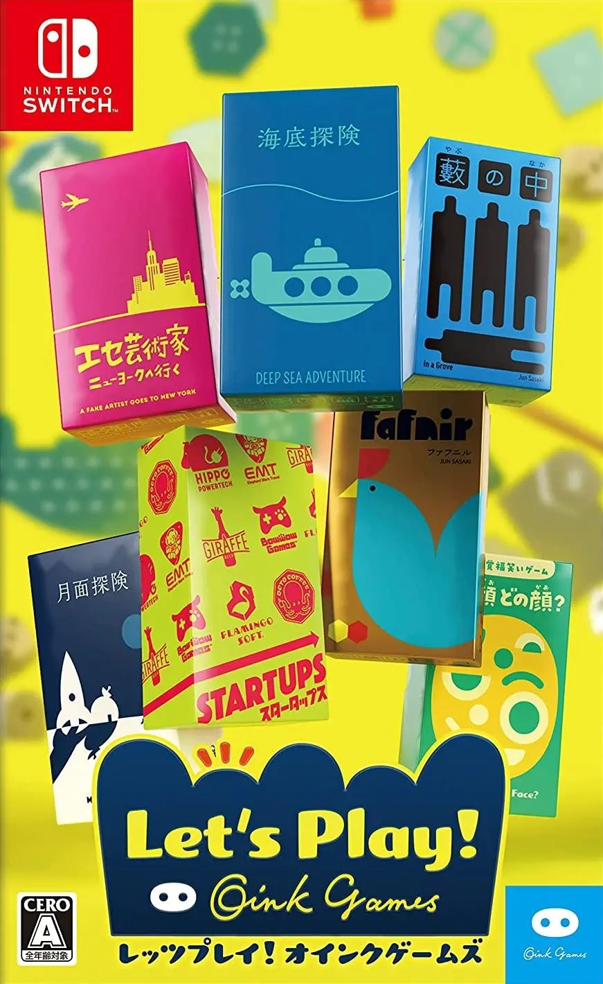 Capa de Let's Play! Oink Games