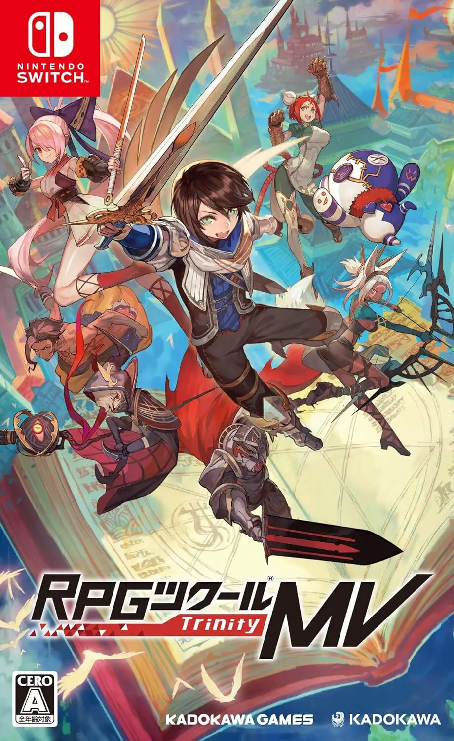 Capa de RPG Maker MV: Trinity