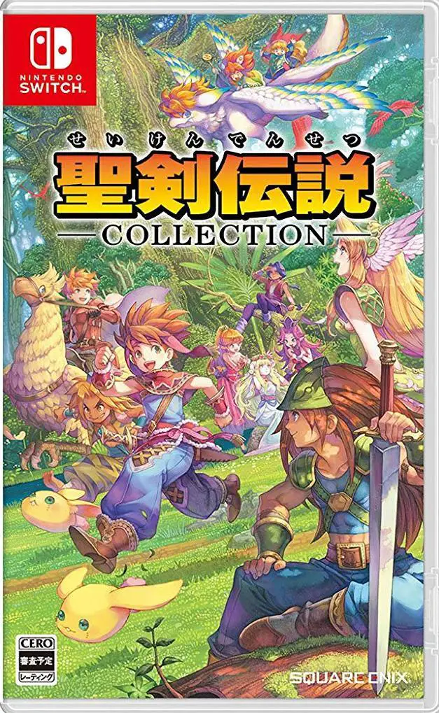 Capa de Seiken Densetsu Collection