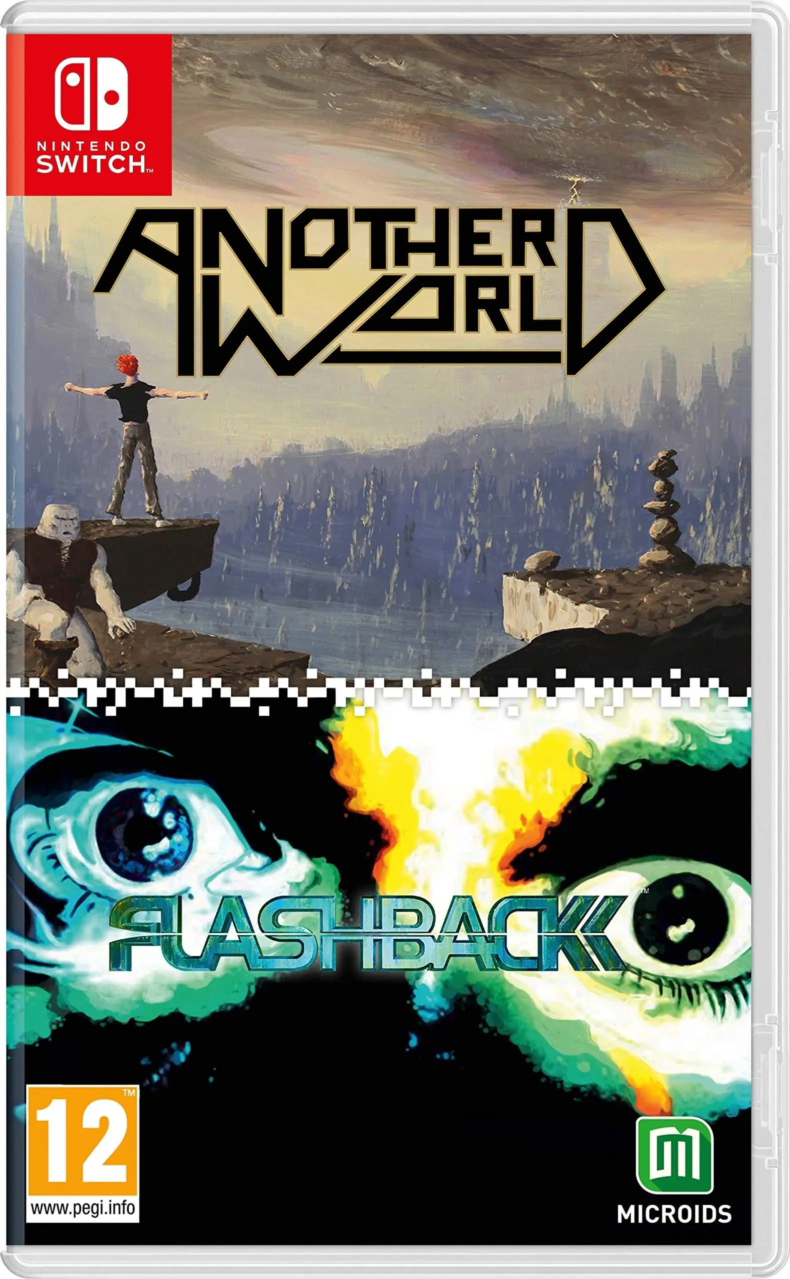 Capa de Another World & Flashback Double Pack