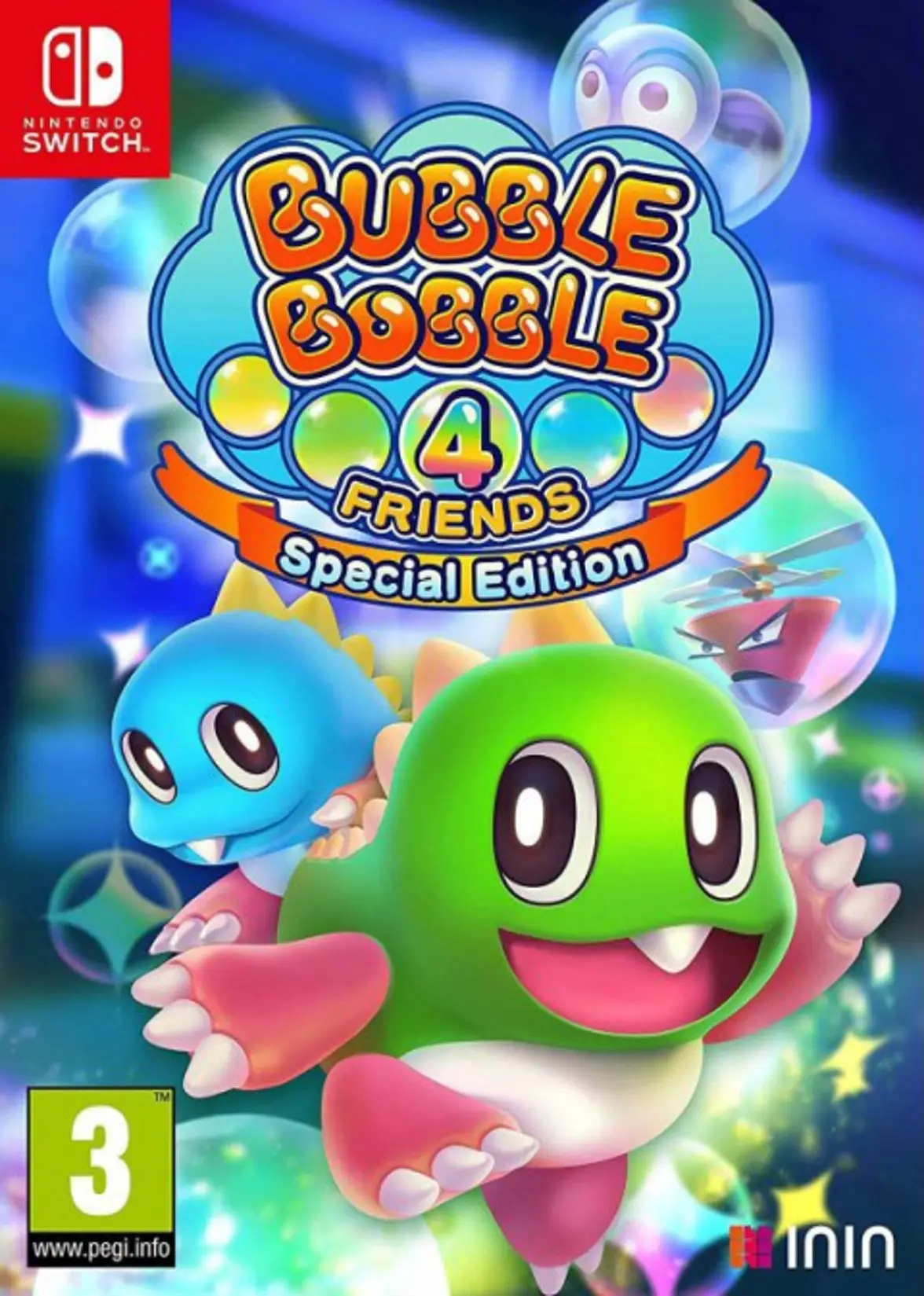 Capa de Bubble Bobble 4 Friends