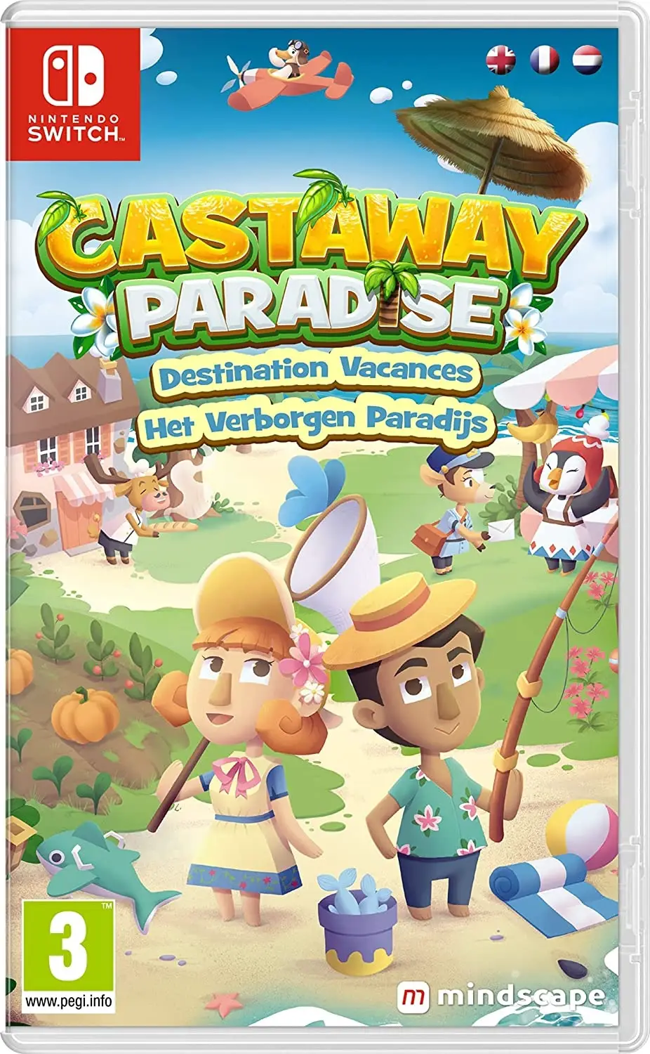 Capa de Castaway Paradise