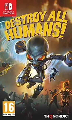 Capa de Destroy All Humans!