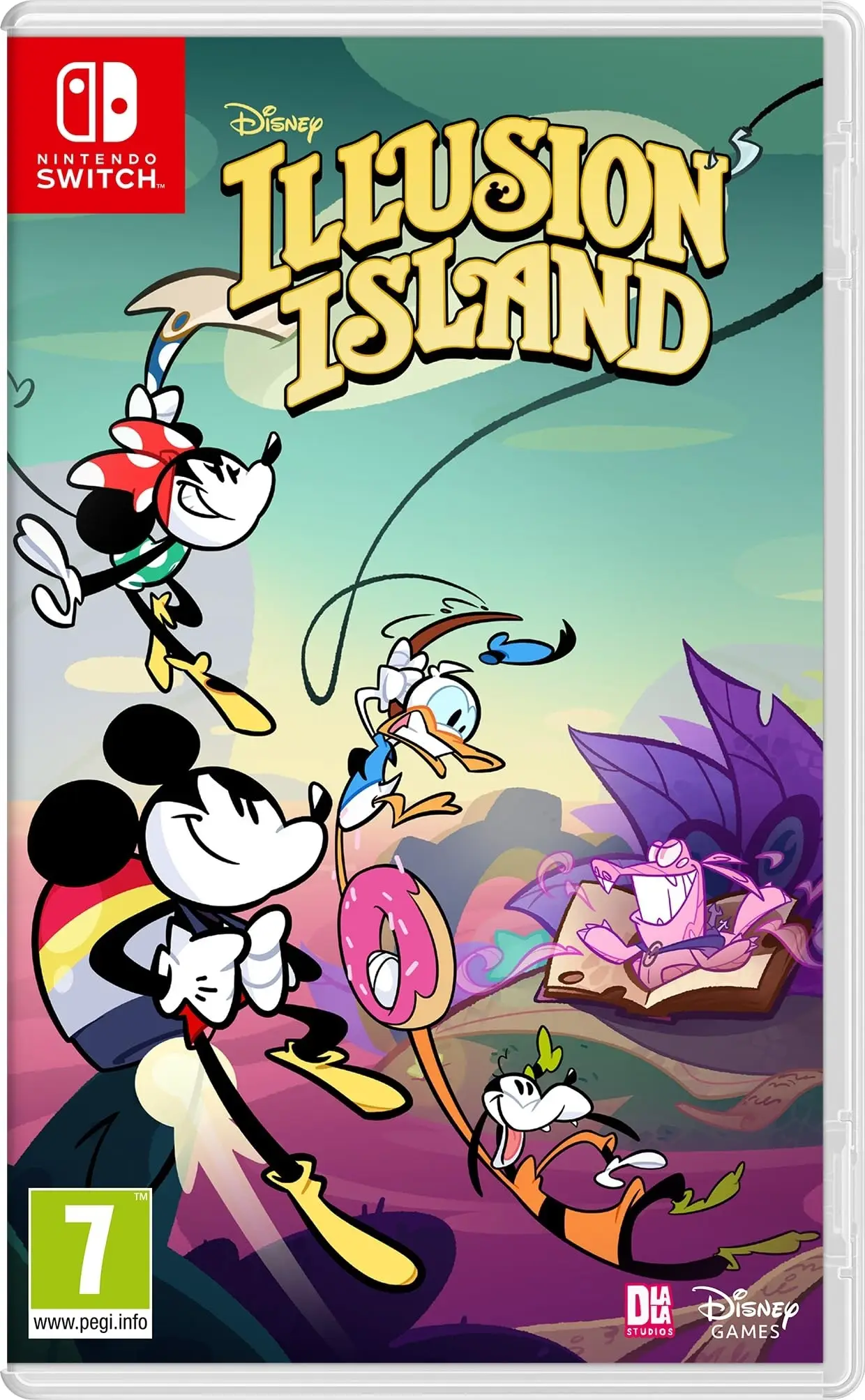 Capa de Disney Illusion Island