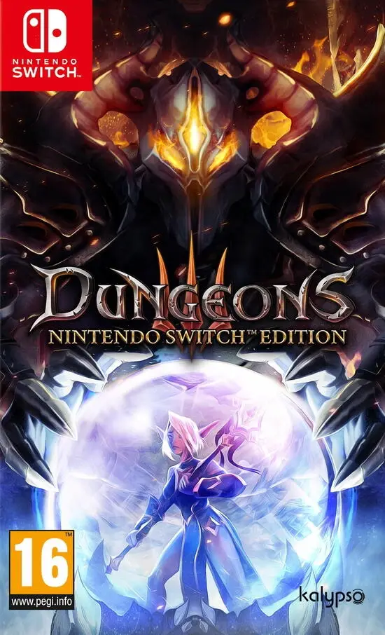 Capa de Dungeons III Nintendo Switch Edition