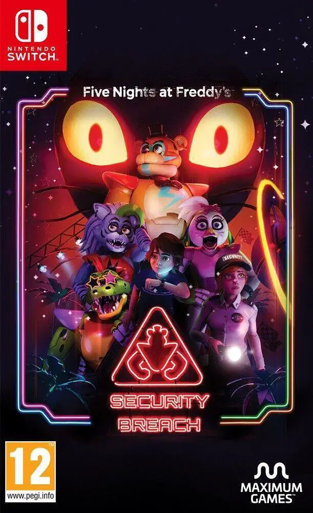 Capa de Five Nights at Freddy's: Security Breach