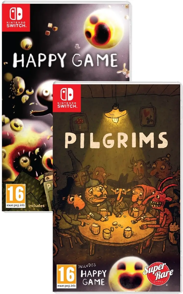 Capa de Happy Game/Pilgrims