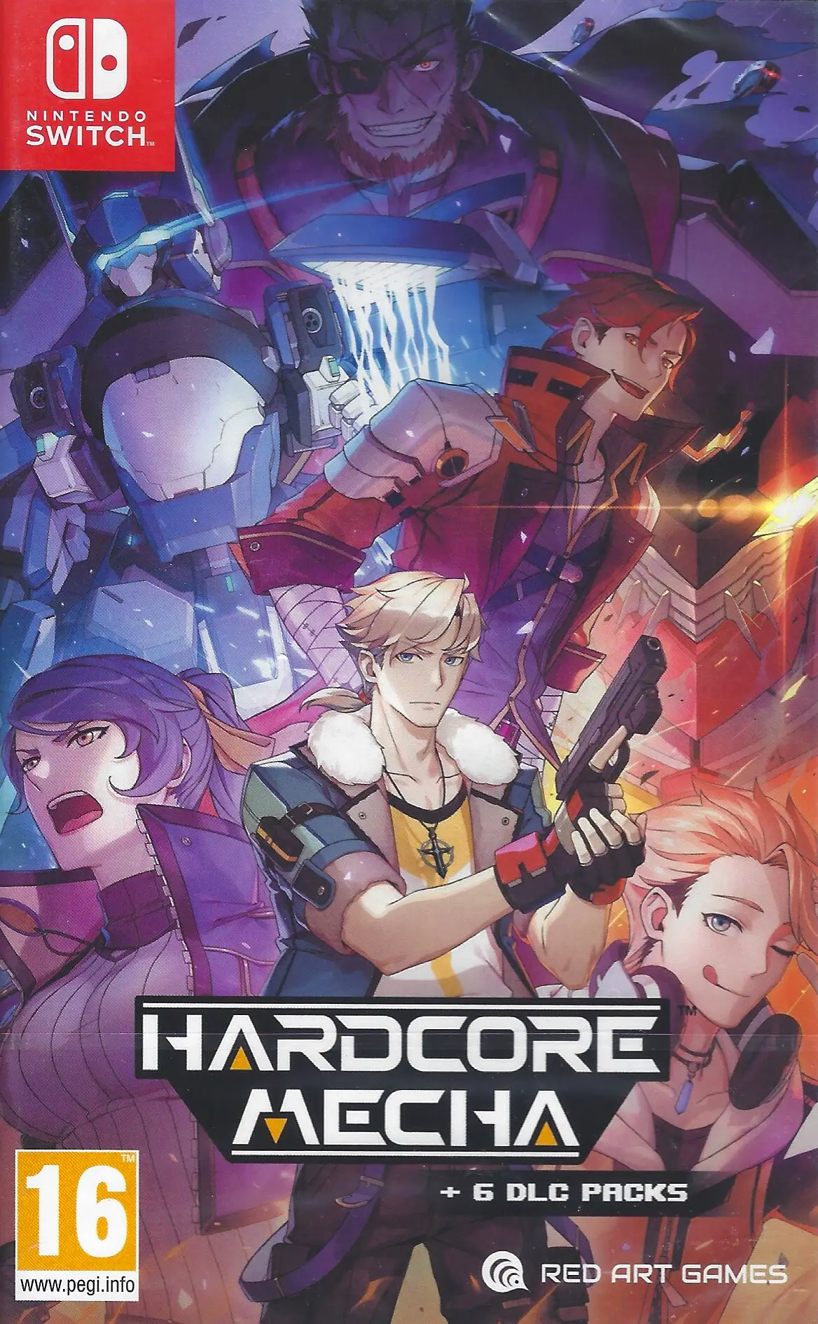 Capa de HARDCORE MECHA