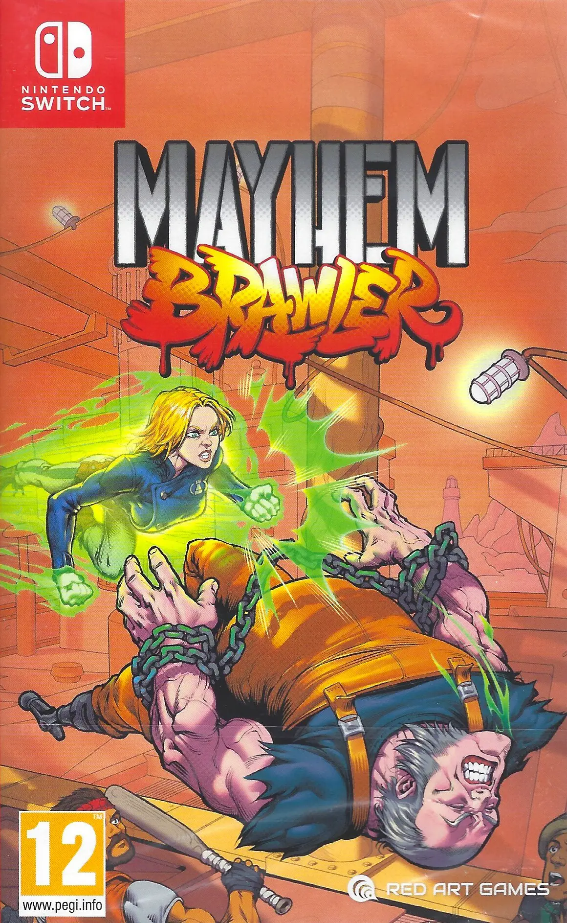 Capa de Mayhem Brawler