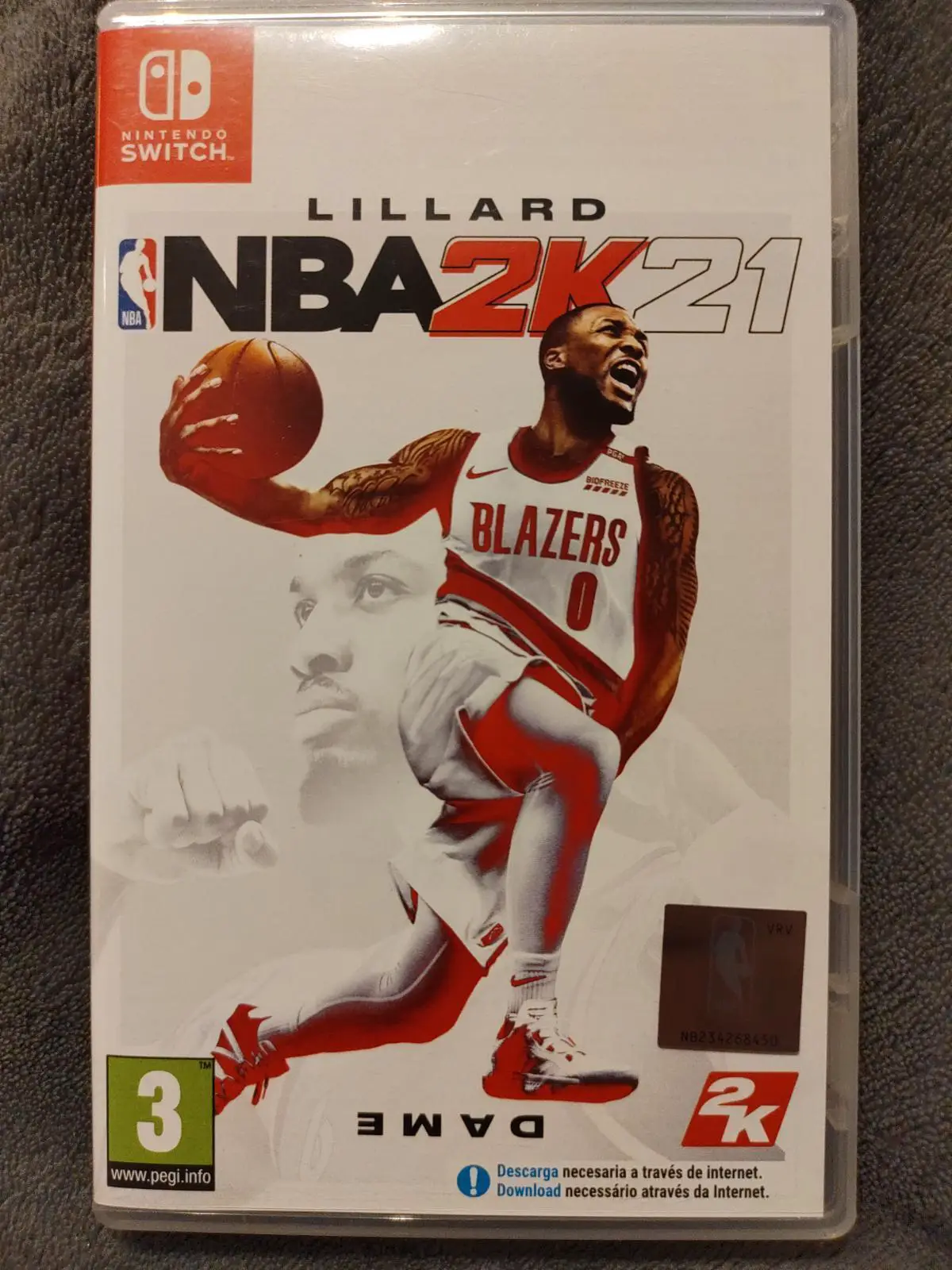 Capa de NBA 2K21