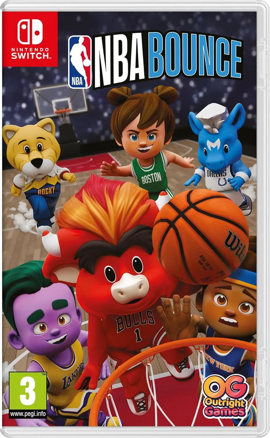 Capa de NBA Bounce
