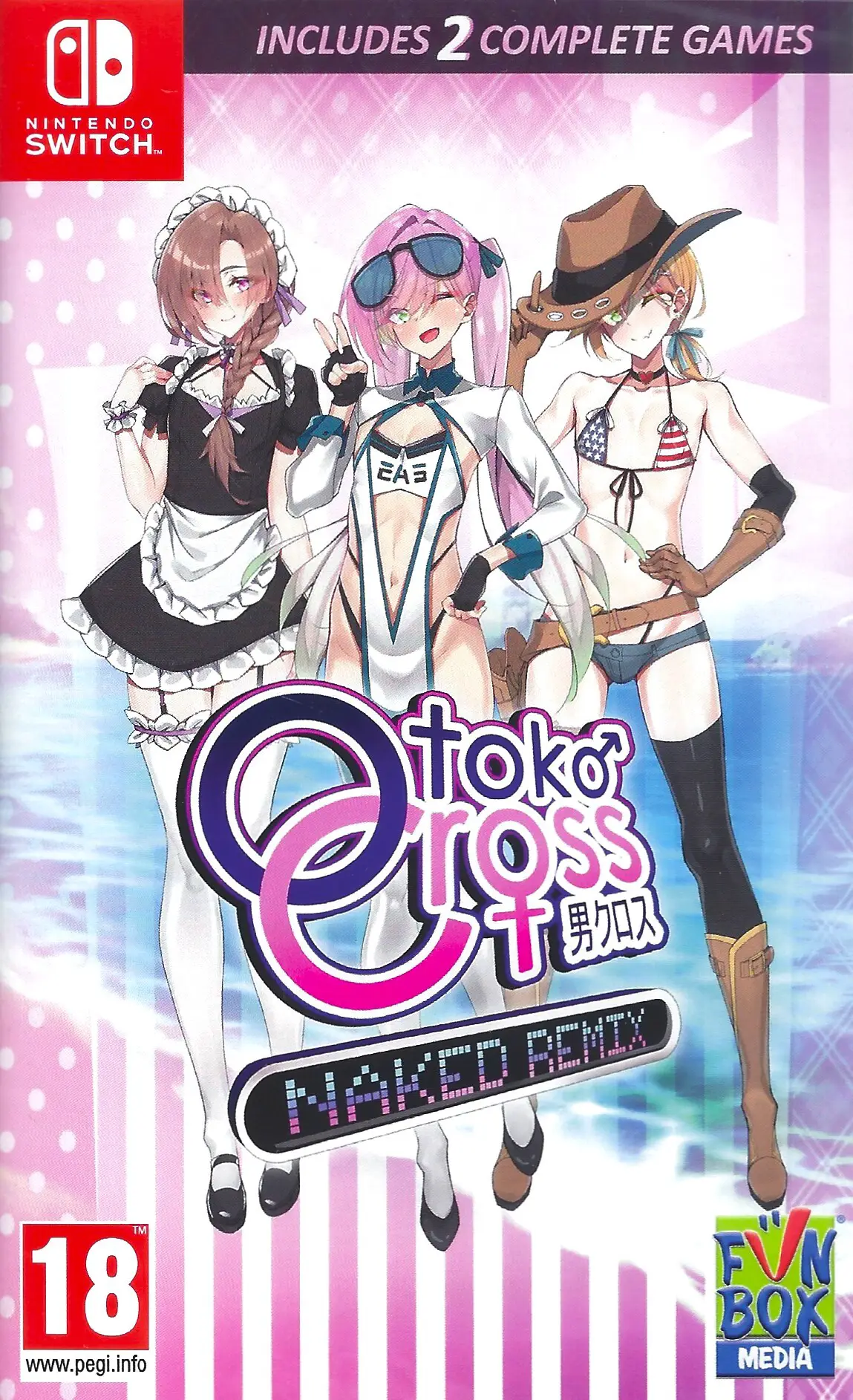 Capa de Otoko Cross Naked Remix