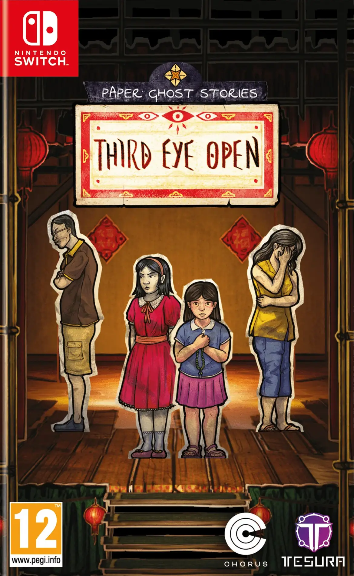 Capa de Paper Ghost Stories: Third Eye Open