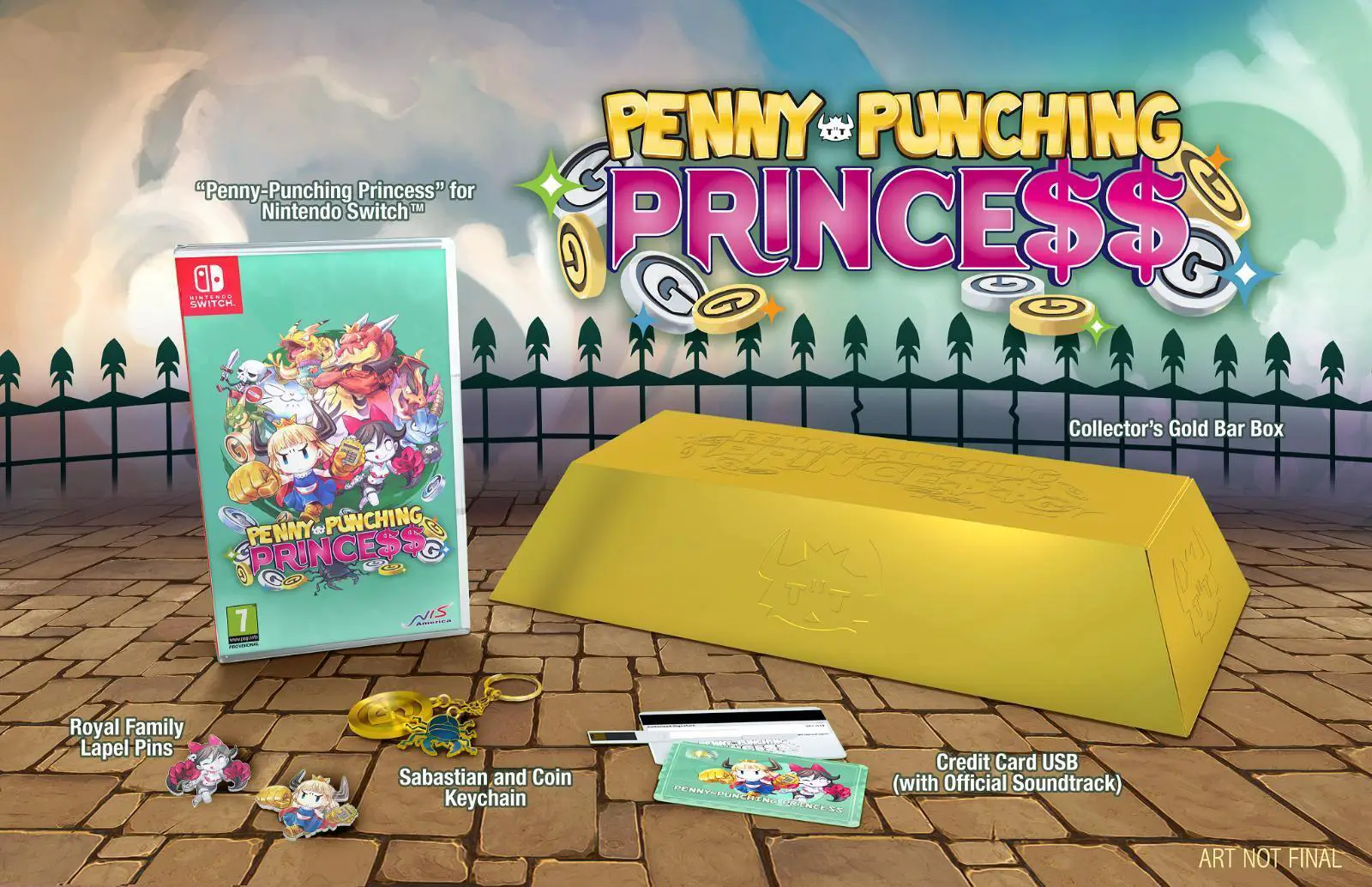 Capa de Penny Punching Princess [Limited Edition]