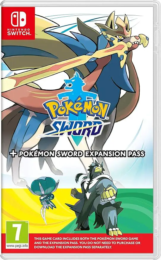 Capa de Pokémon Sword + Expansion Pass