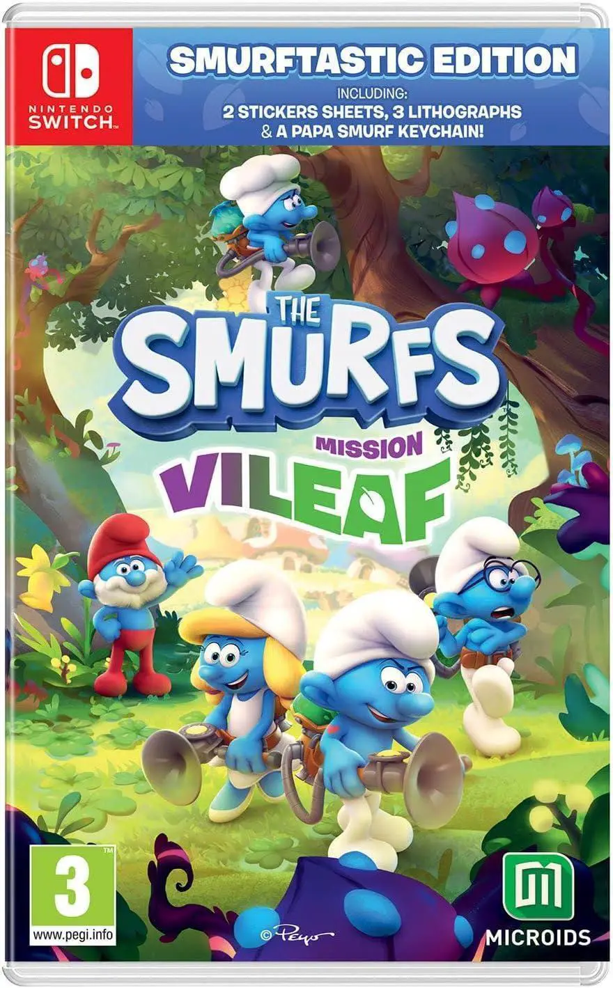 Capa de Smurfs: Mission ViLeaf [Smurftastic Edition]