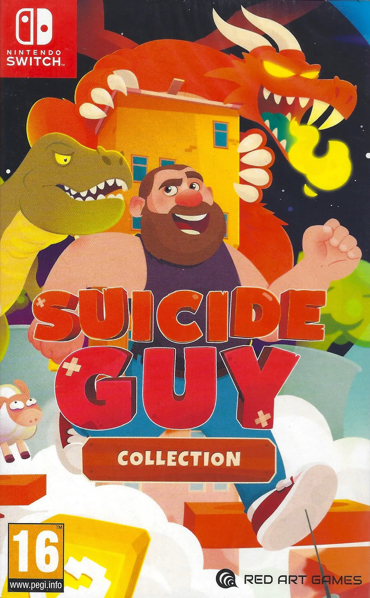 Capa de Suicide Guy Collection