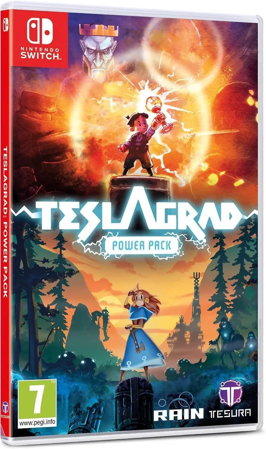 Capa de Teslagrad Power Pack