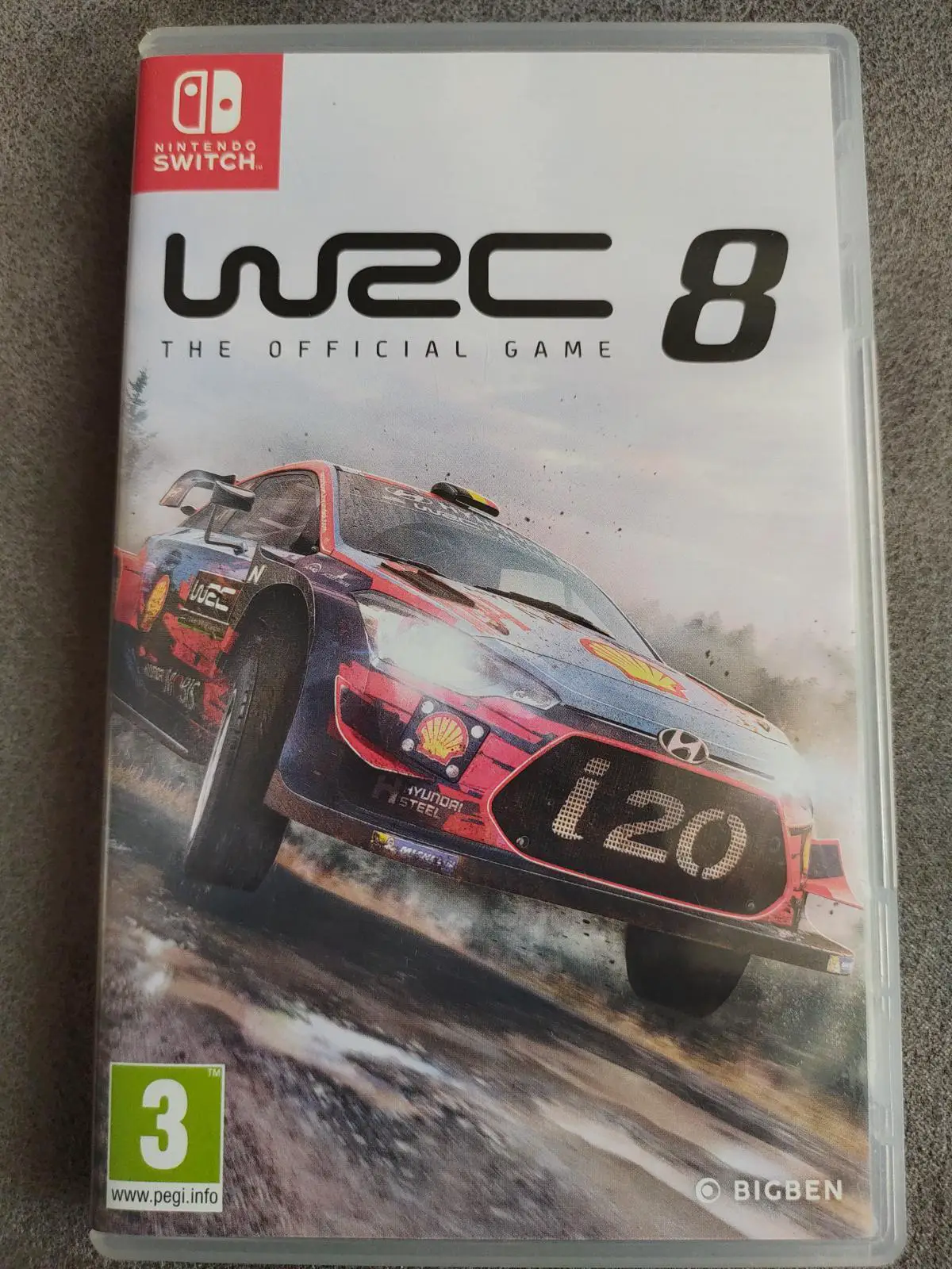 Capa de WRC 8
