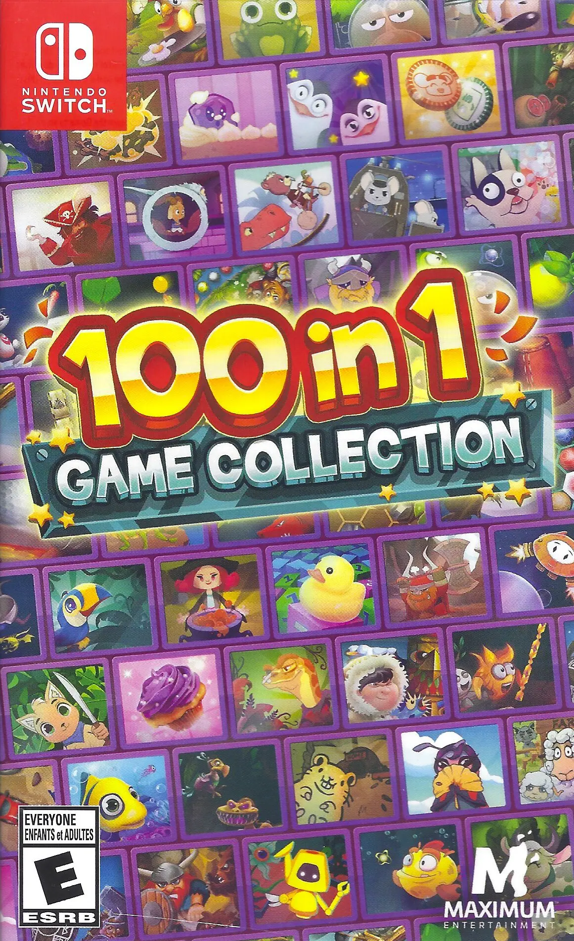 Capa de 100 In 1 Game Collection