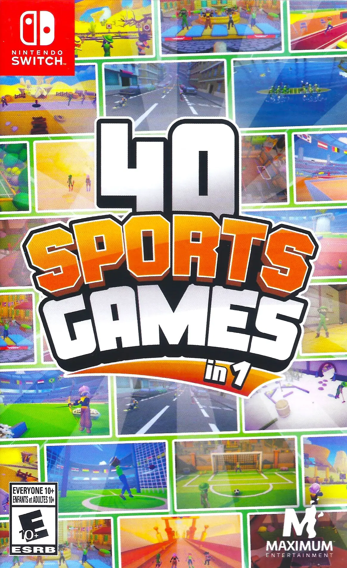 Capa de 40 Sports Games in 1
