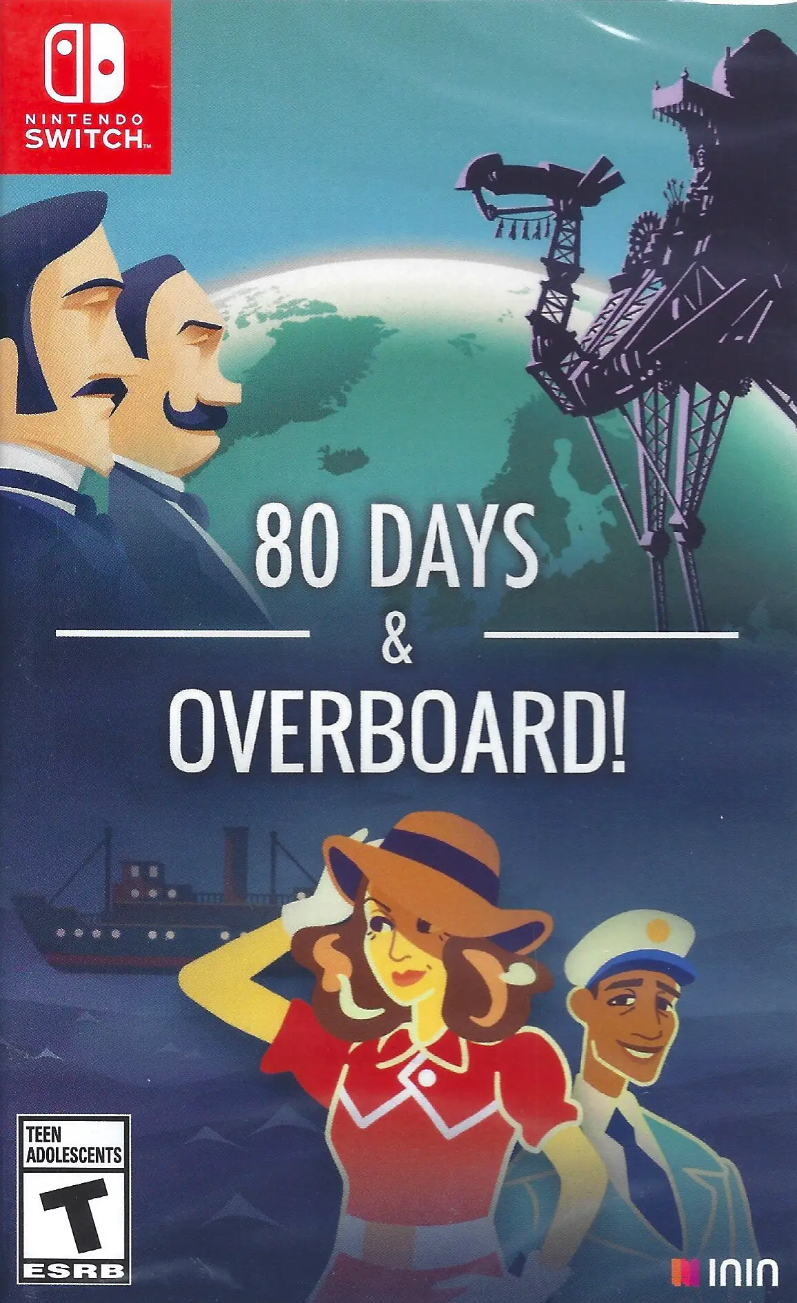 Capa de 80 Days & Overboard!