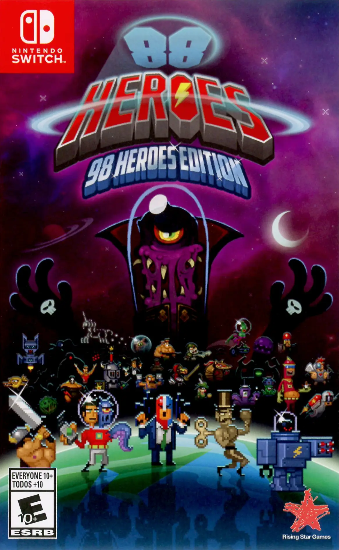 Capa de 88 Heroes: 98 Heroes Edition