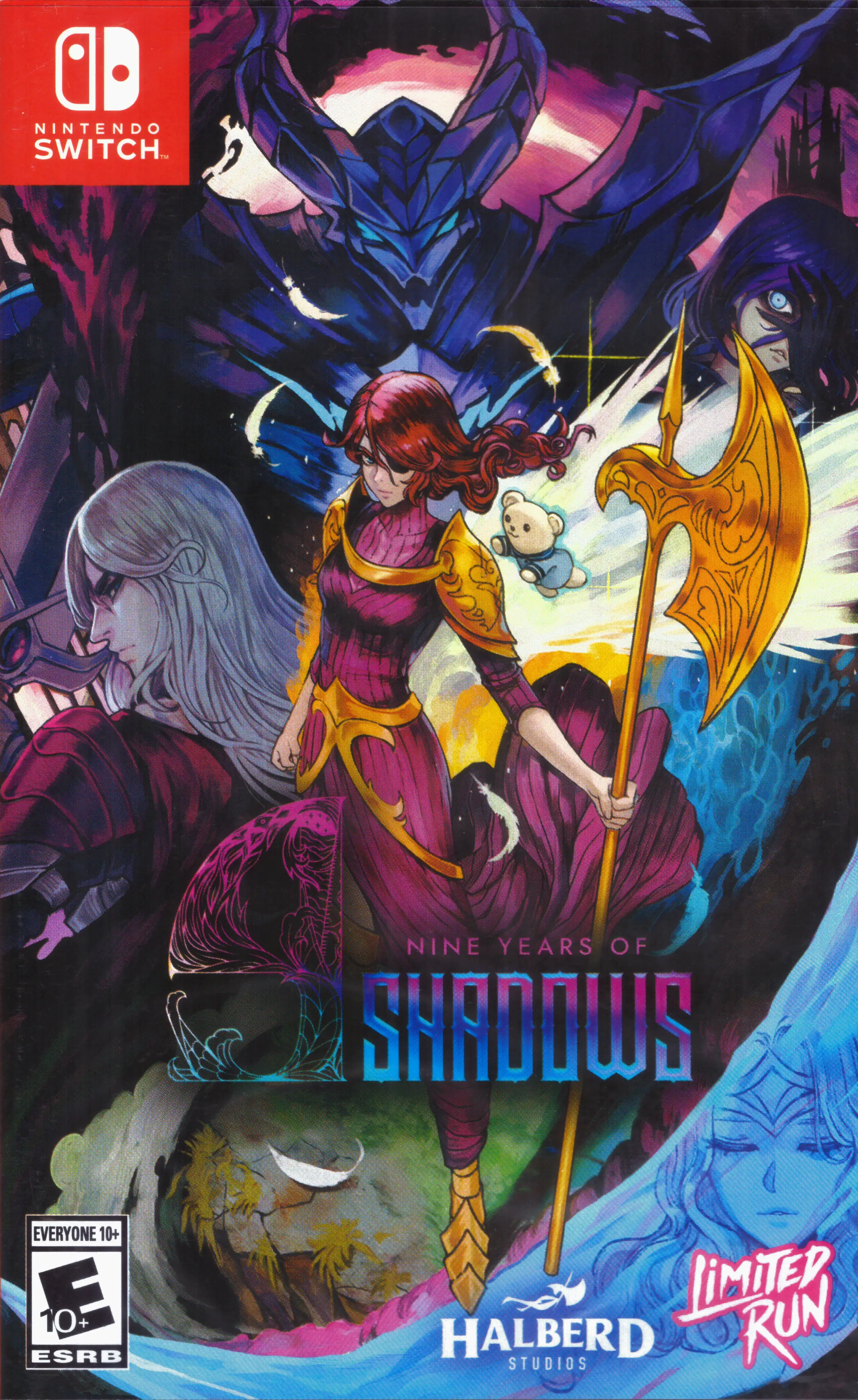 Capa de 9 Years of Shadows